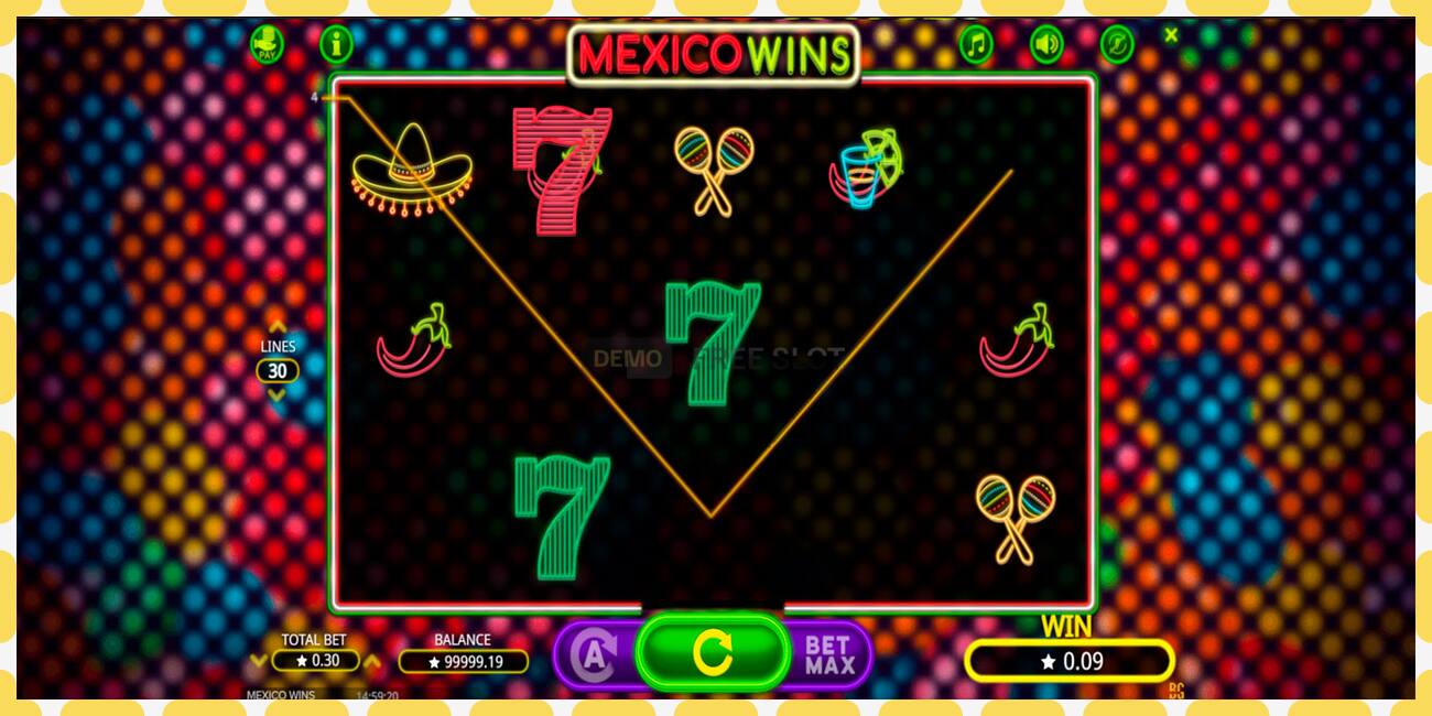 Demo slot Mexico Wins free and without registration, picture - 1