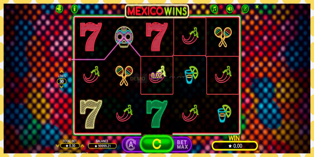 Demo slot Mexico Wins free and without registration, picture - 1