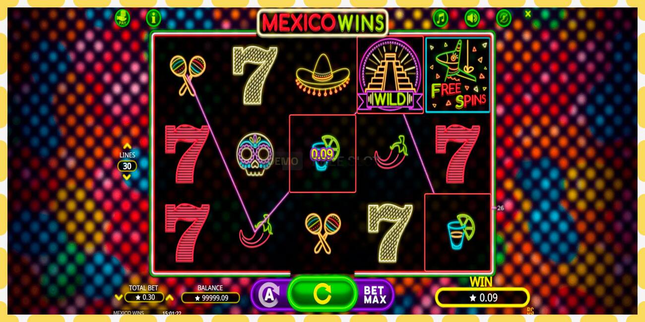 Demo slot Mexico Wins free and without registration, picture - 1