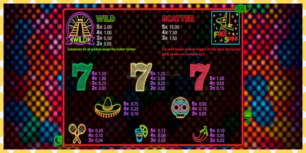 Demo slot Mexico Wins free and without registration, picture - 1