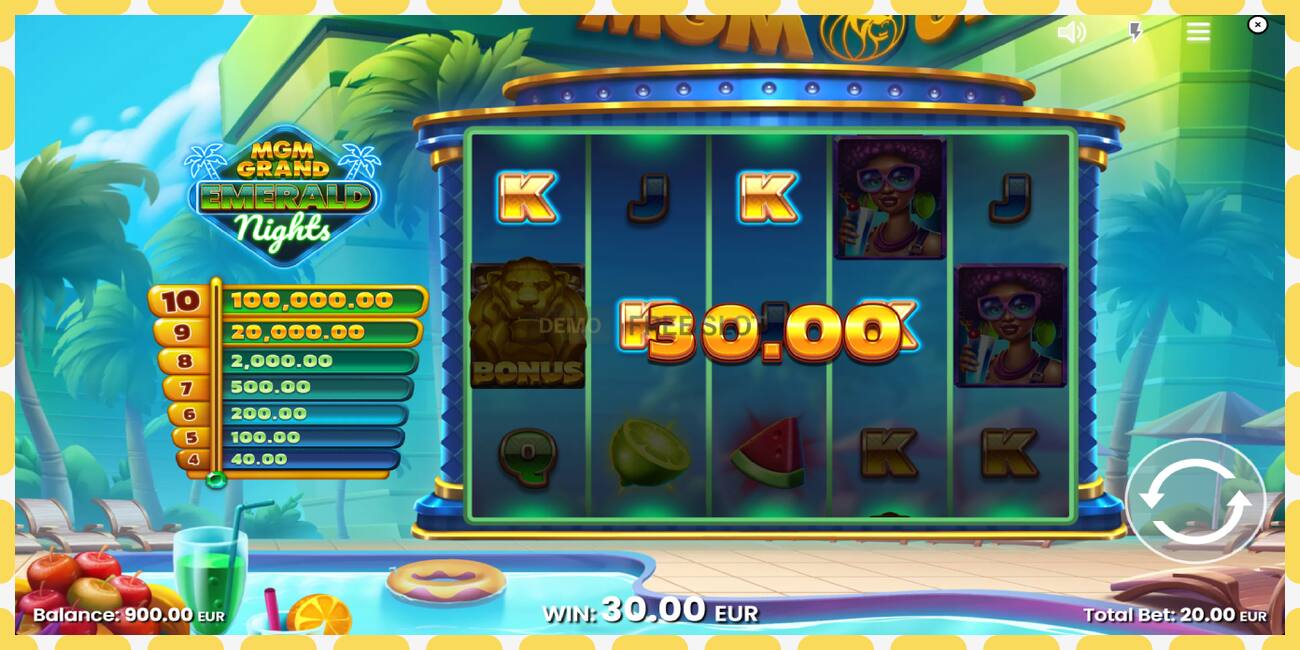 Demo slot MGM Grand Emerald Nights free and without registration, picture - 1