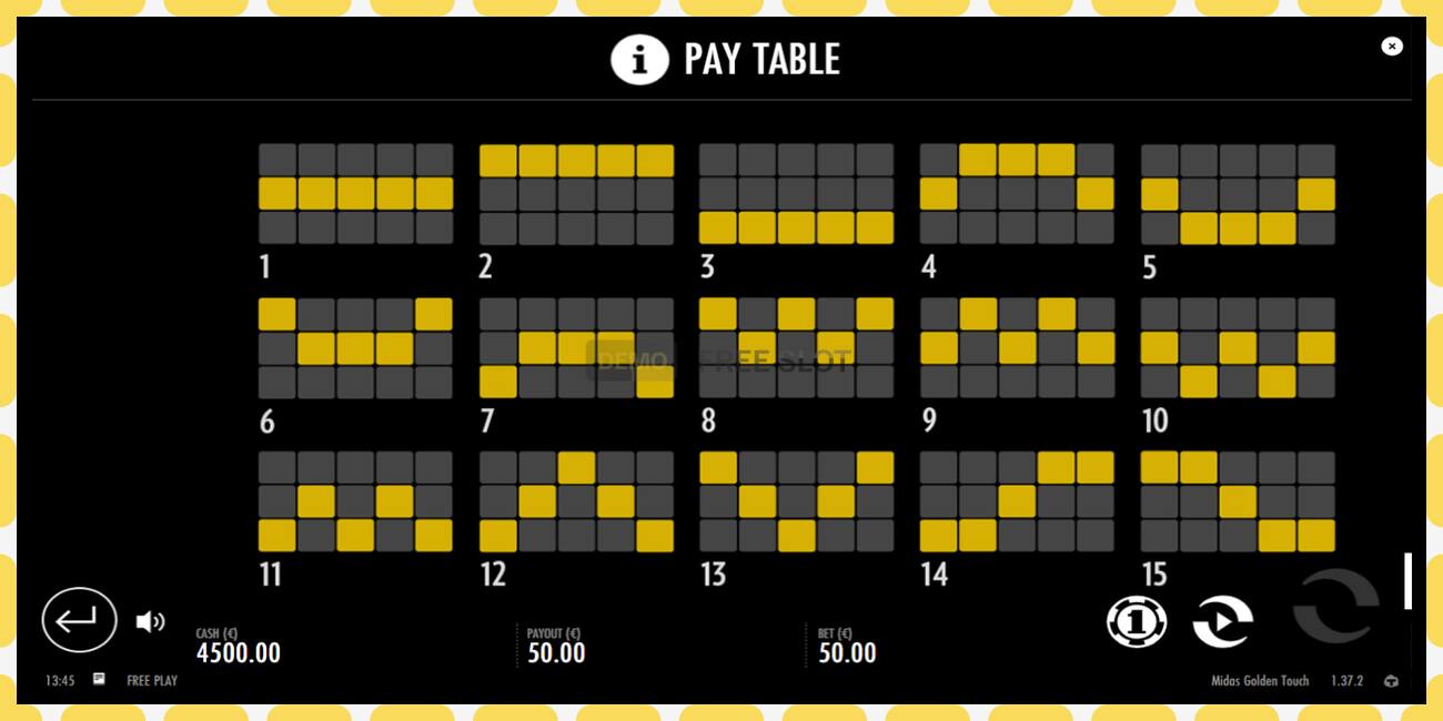 Demo slot Midas Golden Touch free and without registration, picture - 1