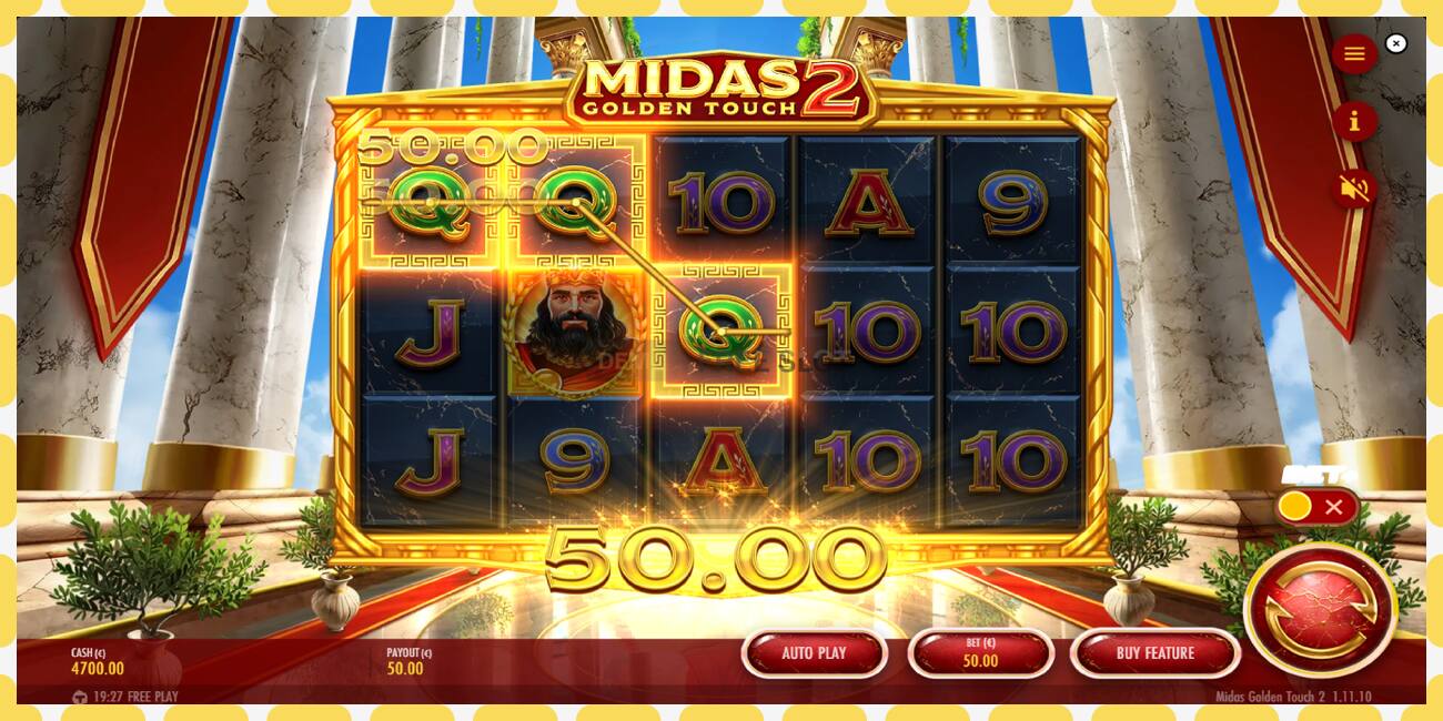 Demo slot Midas Golden Touch 2 ingyenes és regisztráció nélkül, kép - 1