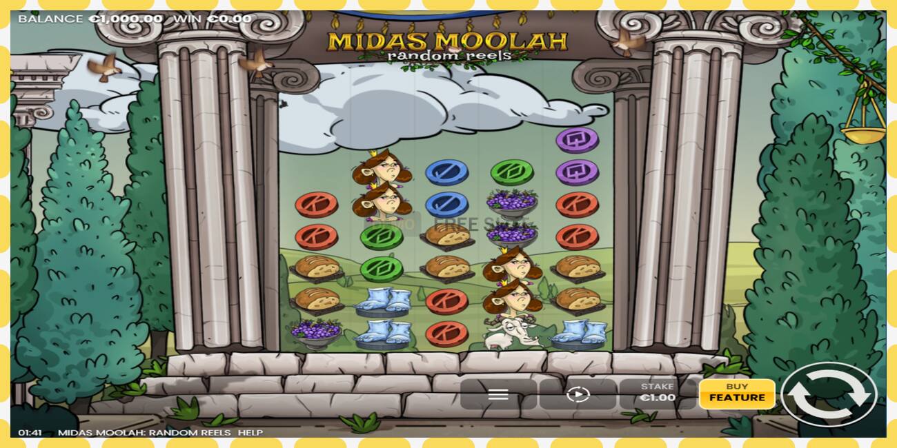 Demo slot Midas Moolah Random Reels free and without registration, picture - 1