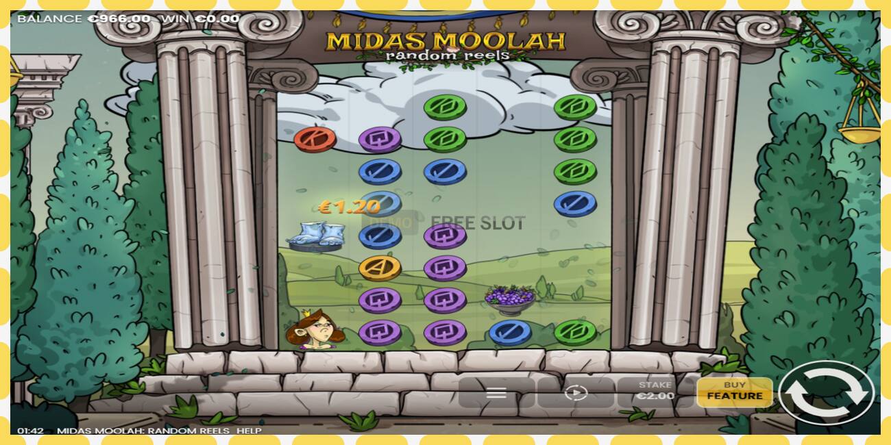 Demo slot Midas Moolah Random Reels free and without registration, picture - 1