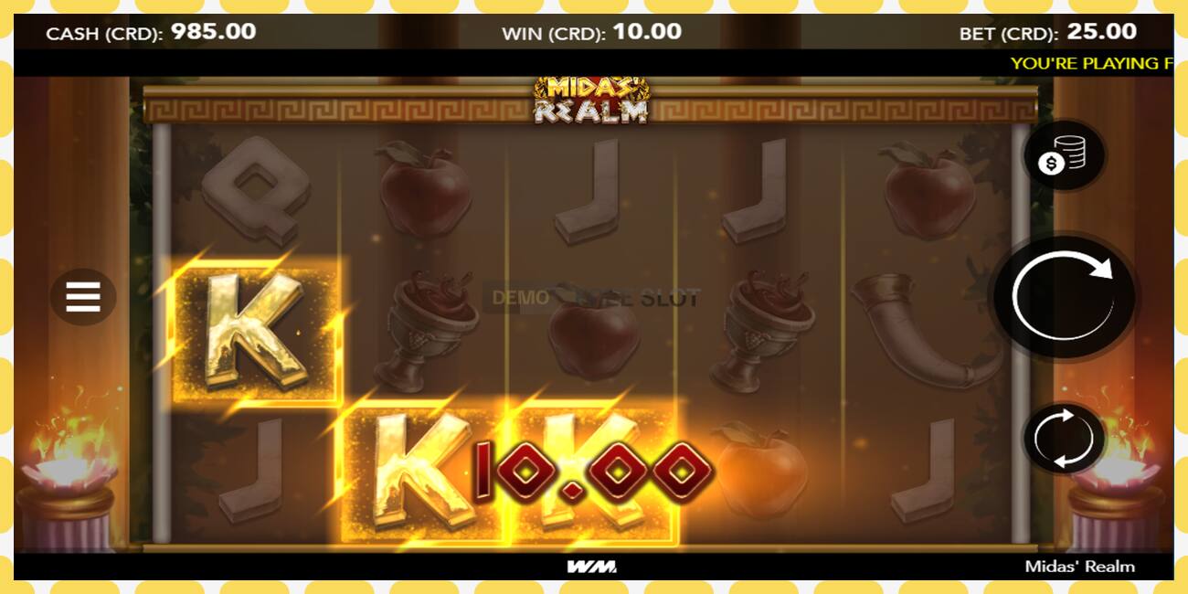 Demo slot Midas Realm free and without registration, picture - 1