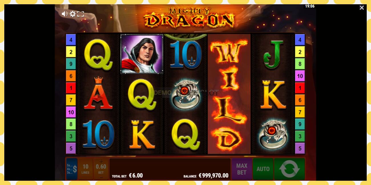 Demo slot Mighty Dragon free and without registration, picture - 1