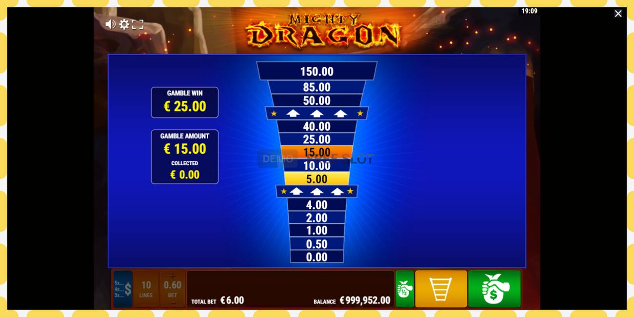 Demo slot Mighty Dragon free and without registration, picture - 1