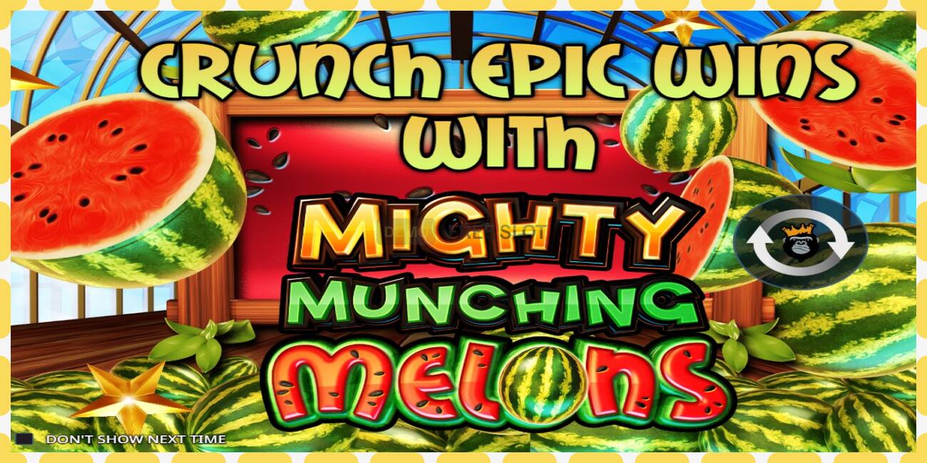 Demo-spor Mighty Munching Melons gratis og uten registrering, bilde - 1