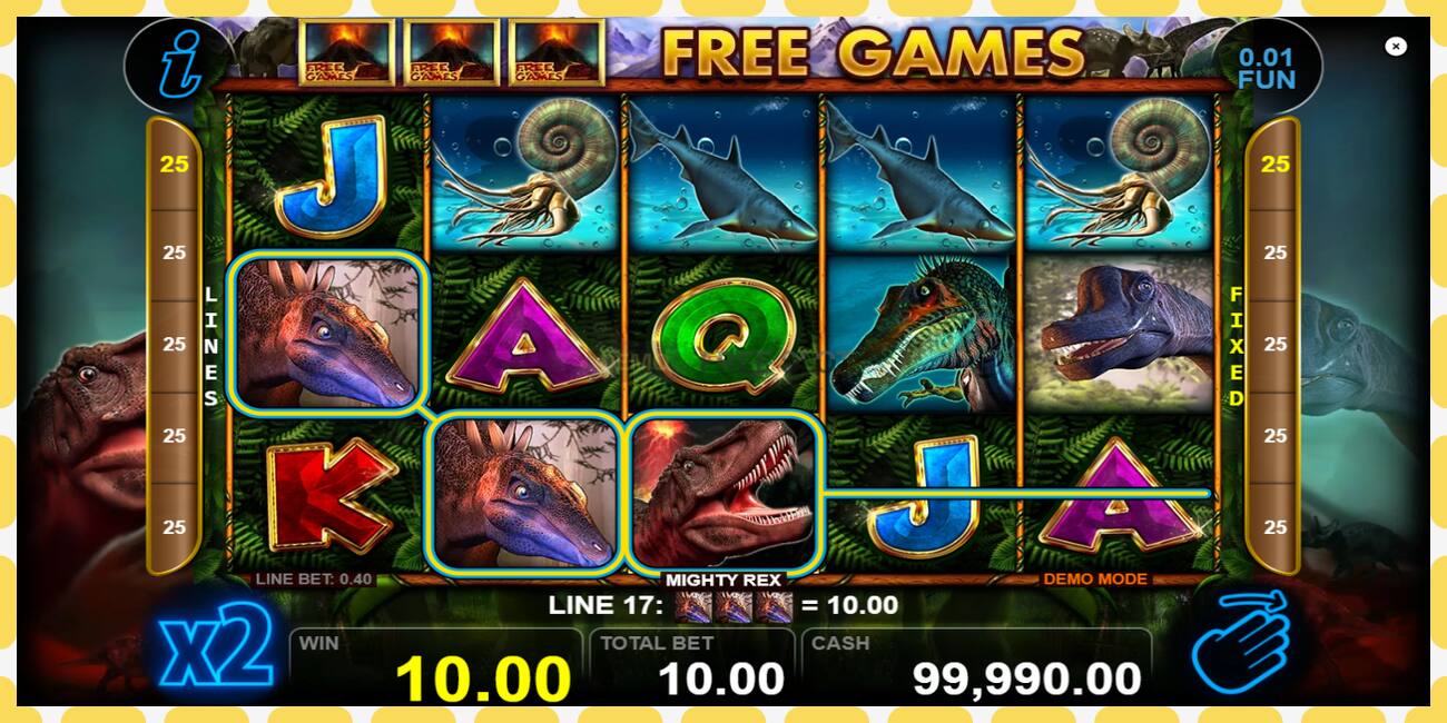 Demo slot Mighty Rex free and without registration, picture - 1