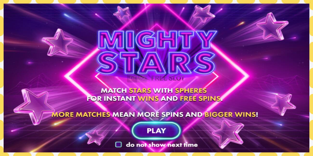 Demo rifa Mighty Stars ókeypis og án skráningar, mynd - 1