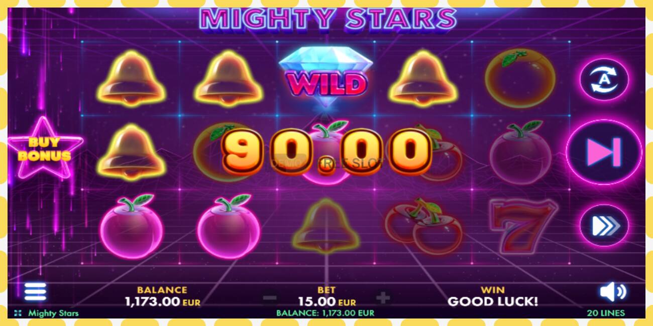 Demo rifa Mighty Stars ókeypis og án skráningar, mynd - 1