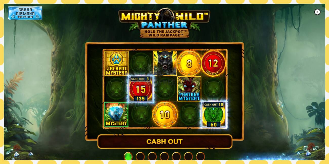 Demo slot Mighty Wild: Panther Grand Diamond Edition free and without registration, picture - 1