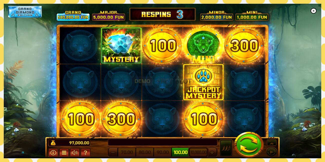 Demo slot Mighty Wild: Panther Grand Diamond Edition free and without registration, picture - 1