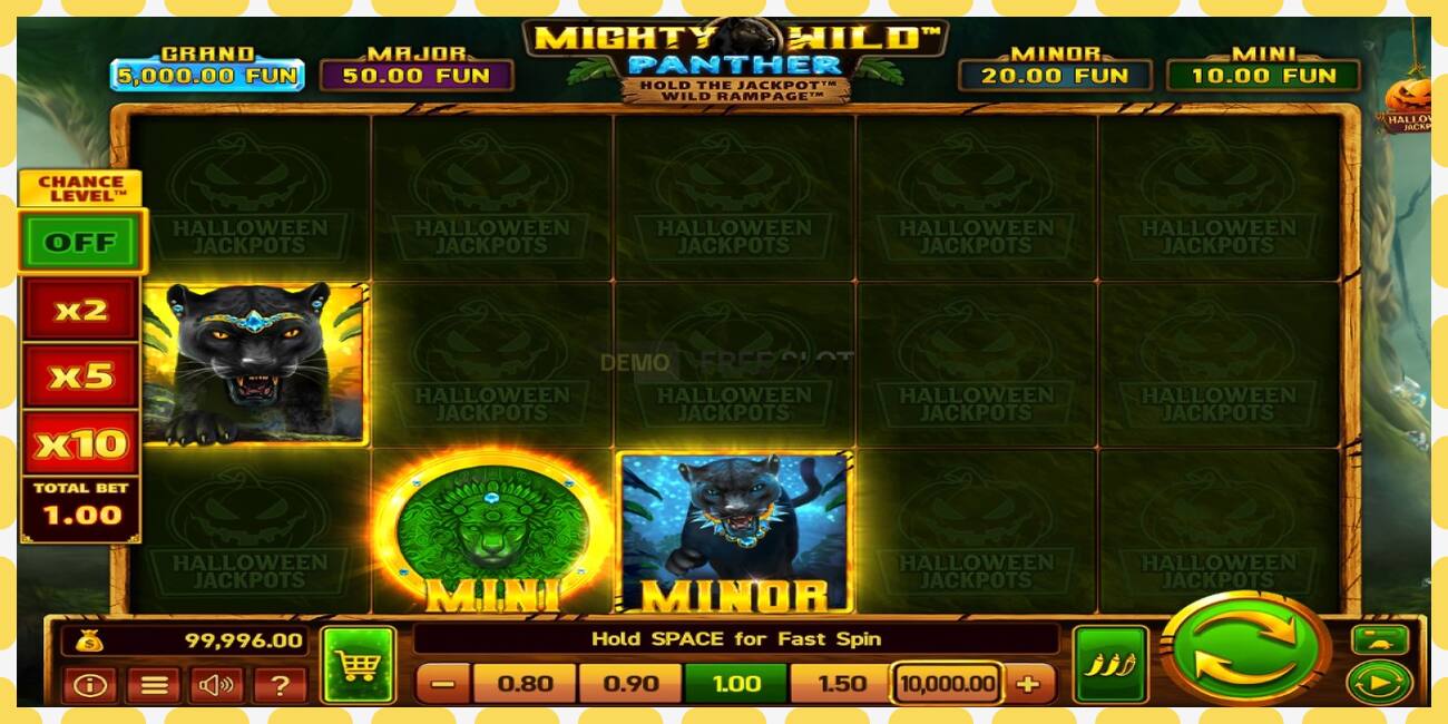 Demo slot Mighty Wild: Panther Grand Diamond Edition Halloween Jackpots free and without registration, picture - 1