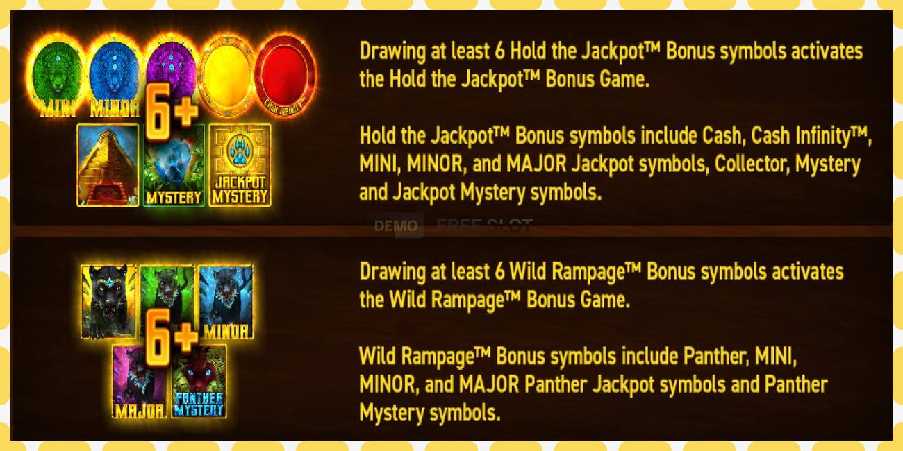 Demo slot Mighty Wild: Panther Grand Diamond Edition Halloween Jackpots free and without registration, picture - 1