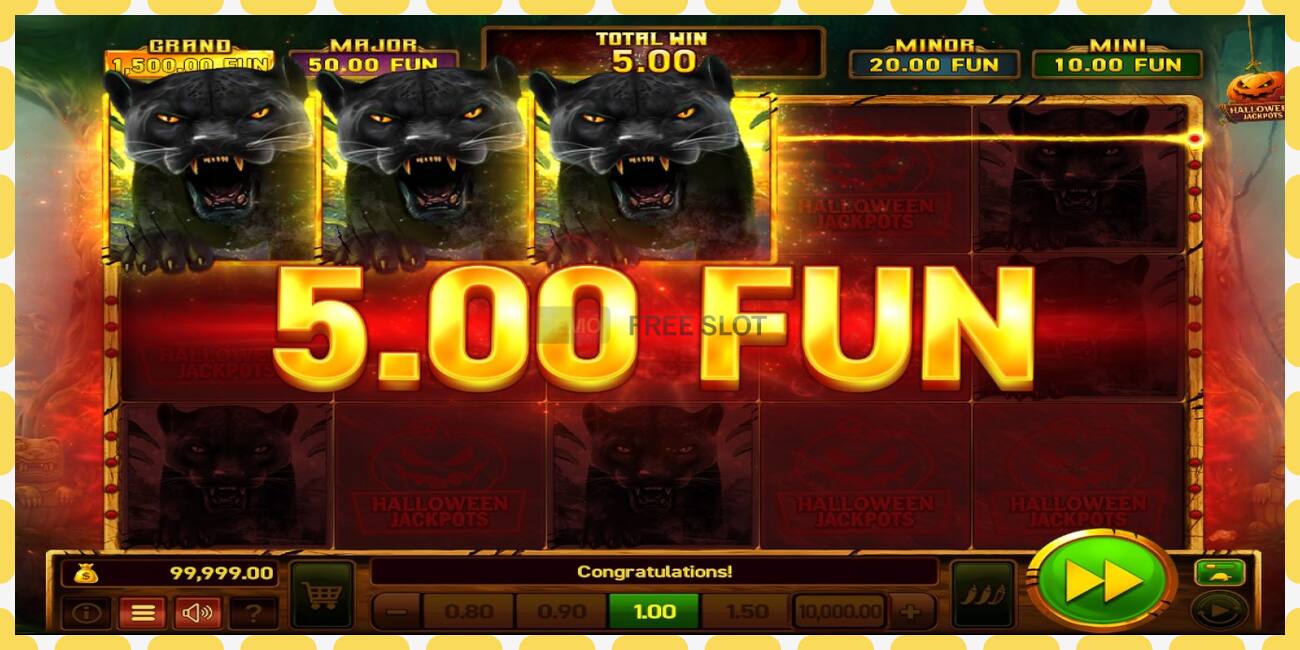 Demo slot Mighty Wild: Panther Grand Gold Edition Halloween Jackpots නොමිලේ සහ ලියාපදිංචියකින් තොරව, පින්තූරය - 1