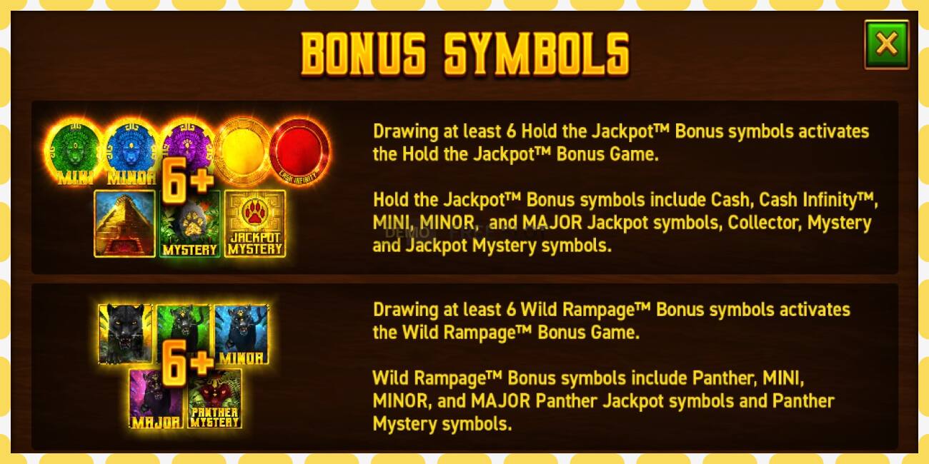 Demo slot Mighty Wild: Panther Grand Gold Edition Halloween Jackpots නොමිලේ සහ ලියාපදිංචියකින් තොරව, පින්තූරය - 1