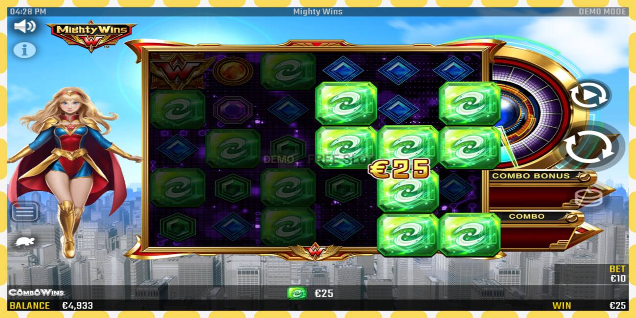 Demo-slot Mighty Wins gratis en zonder registratie, afbeelding - 1