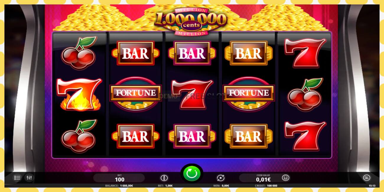 Demo slot Million Cents free and without registration, picture - 1