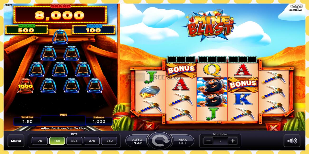 Demo slot Mine Blast besplatno i bez registracije, slika - 1