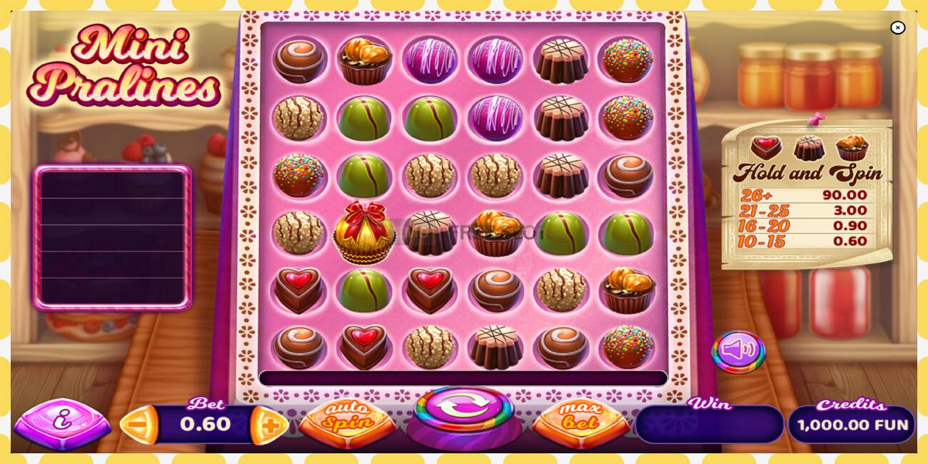 Slot dimostrativo Mini Pralines gratuito e senza registrazione, immagine - 1