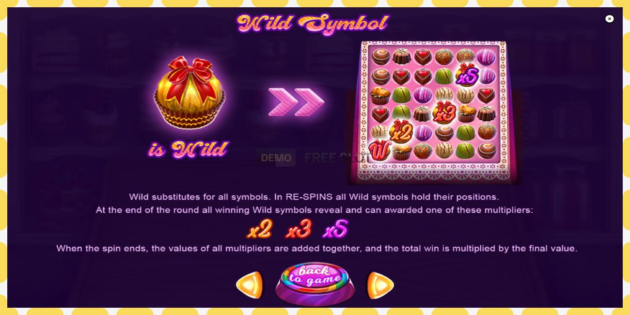 Demo slot Mini Pralines gratis og uden registrering, billede - 1