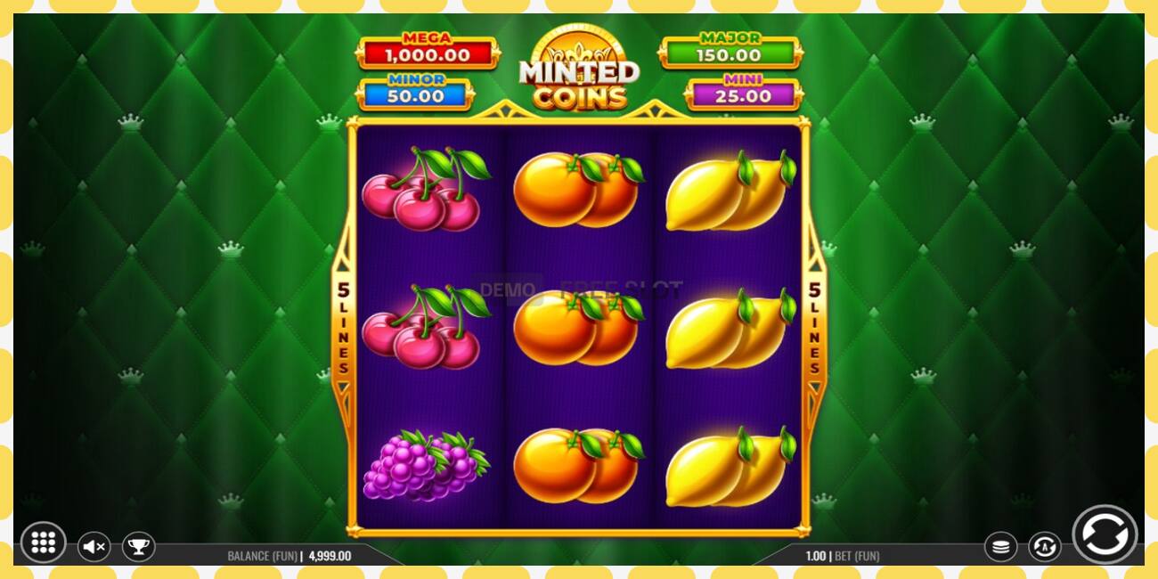 Demo slot Minted Coins free and without registration, picture - 1