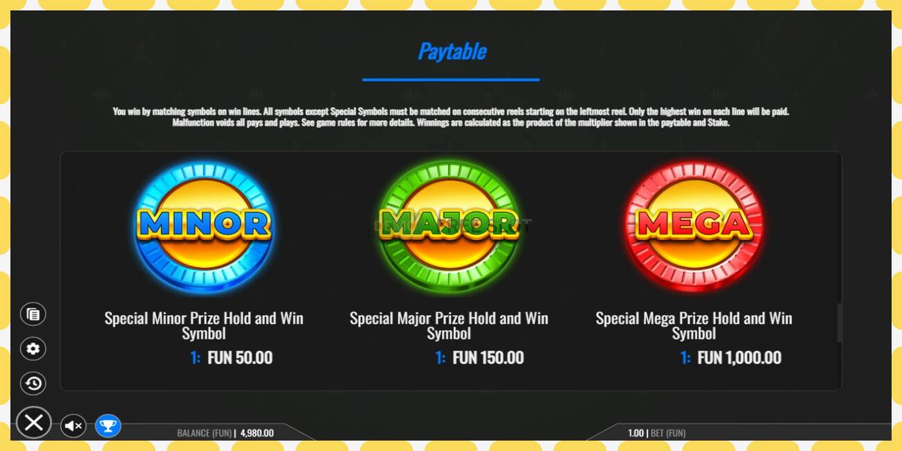 Demo slot Minted Coins free and without registration, picture - 1