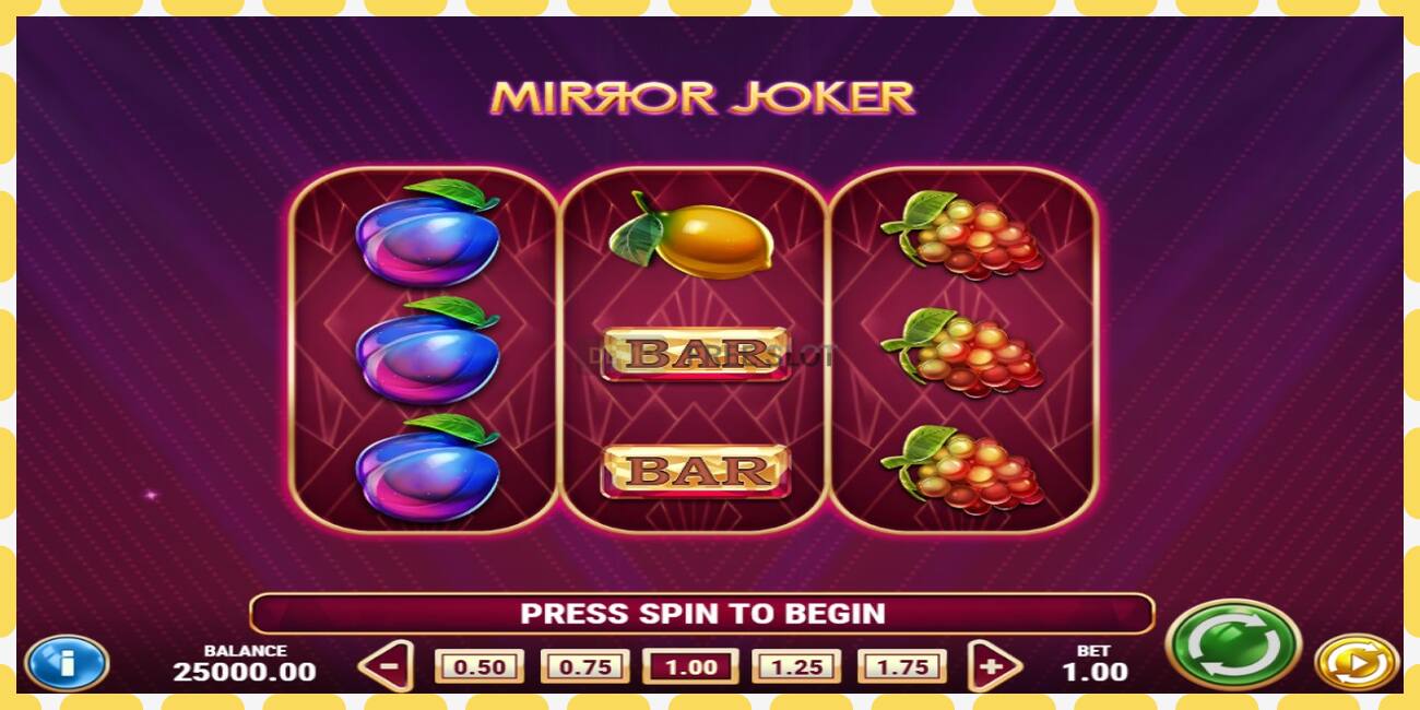 Yanayopangwa demo Mirror Joker bure na bila usajili, picha - 1