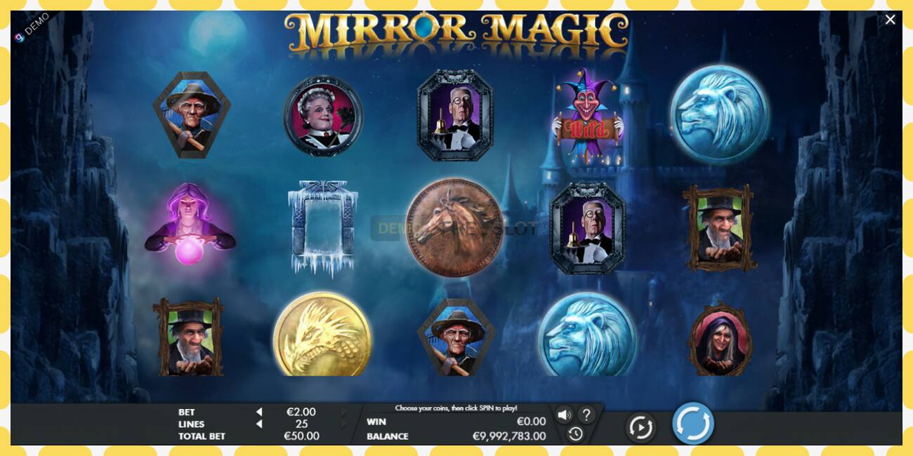 រន្ធដោតសាកល្បង Mirror Magic ឥតគិតថ្លៃនិងដោយគ្មានការចុះឈ្មោះ, រូបភាព - ១