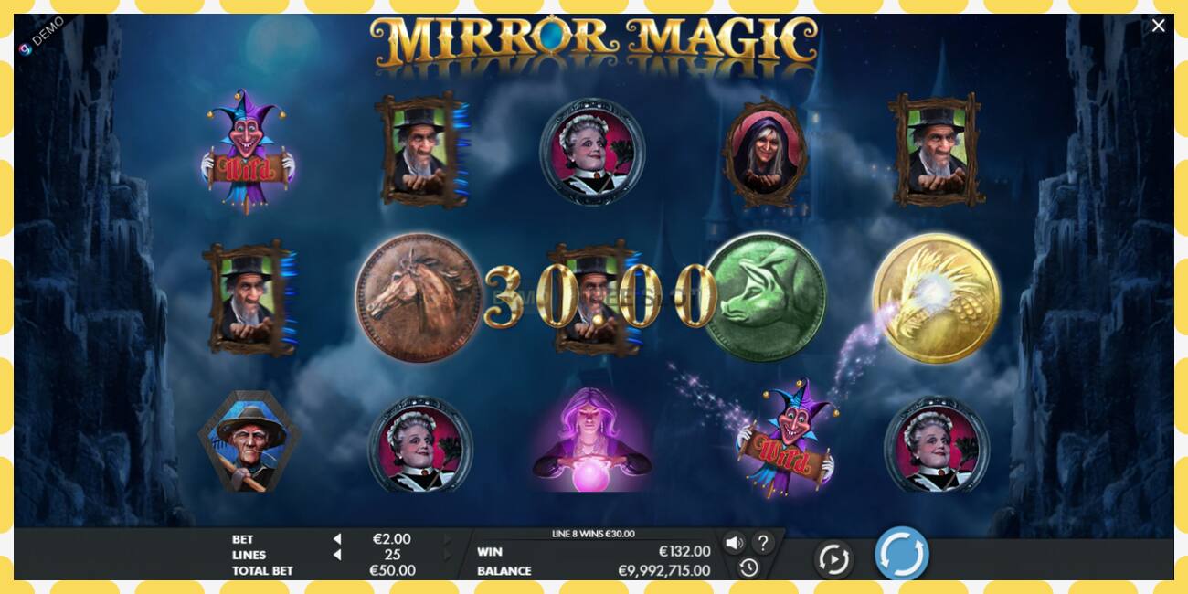 រន្ធដោតសាកល្បង Mirror Magic ឥតគិតថ្លៃនិងដោយគ្មានការចុះឈ្មោះ, រូបភាព - ១