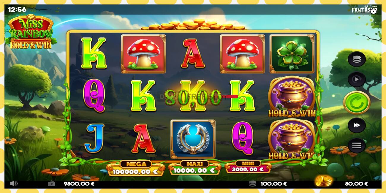 Slot për demonstrim Miss Rainbow: Hold & Win falas dhe pa regjistrim, foto - 1