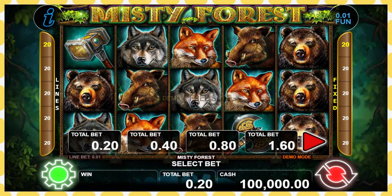 Demo slot Misty Forest free and without registration, picture - 1