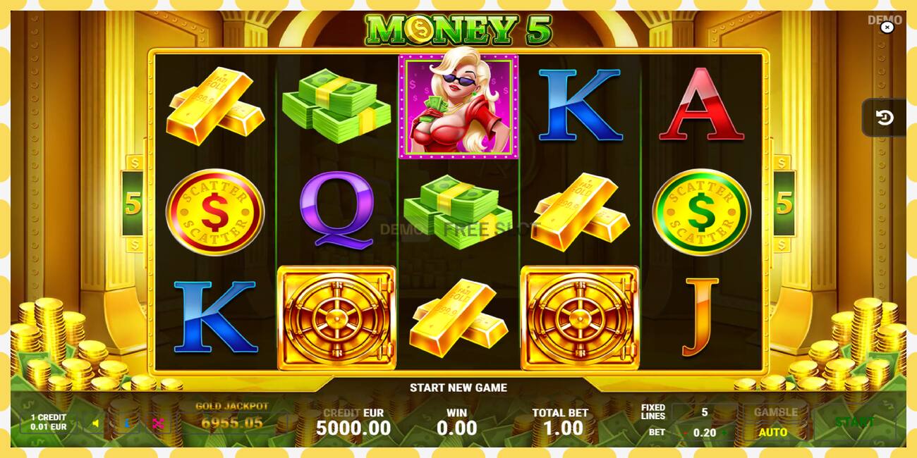 Slot demo Money 5 percuma dan tanpa pendaftaran, gambar - 1