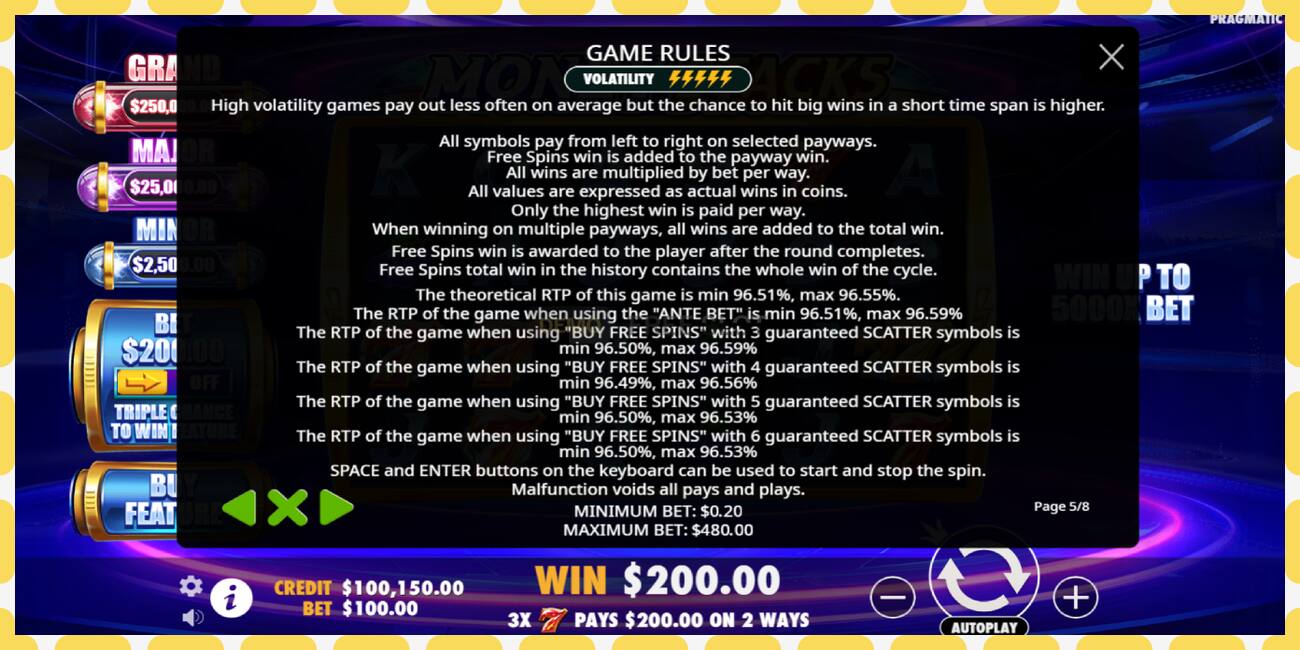 Demo slot Money Blitz ingyenes és regisztráció nélkül, kép - 1