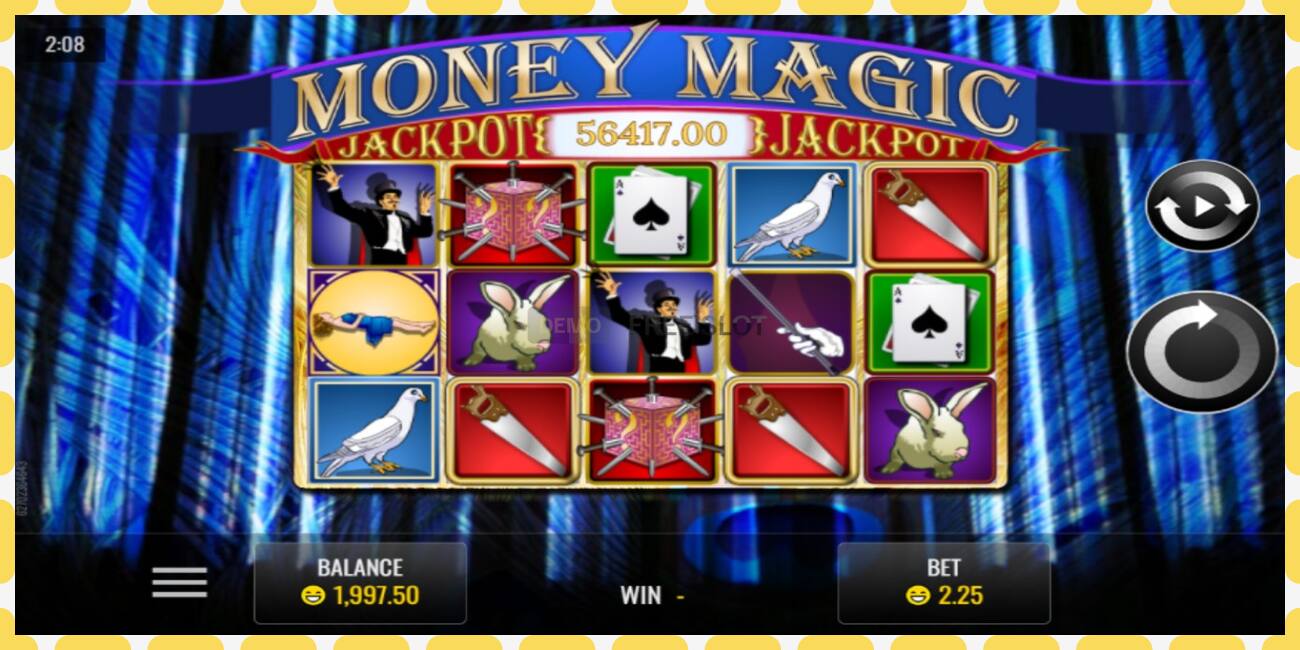 រន្ធដោតសាកល្បង Money Magic ឥតគិតថ្លៃនិងដោយគ្មានការចុះឈ្មោះ, រូបភាព - ១