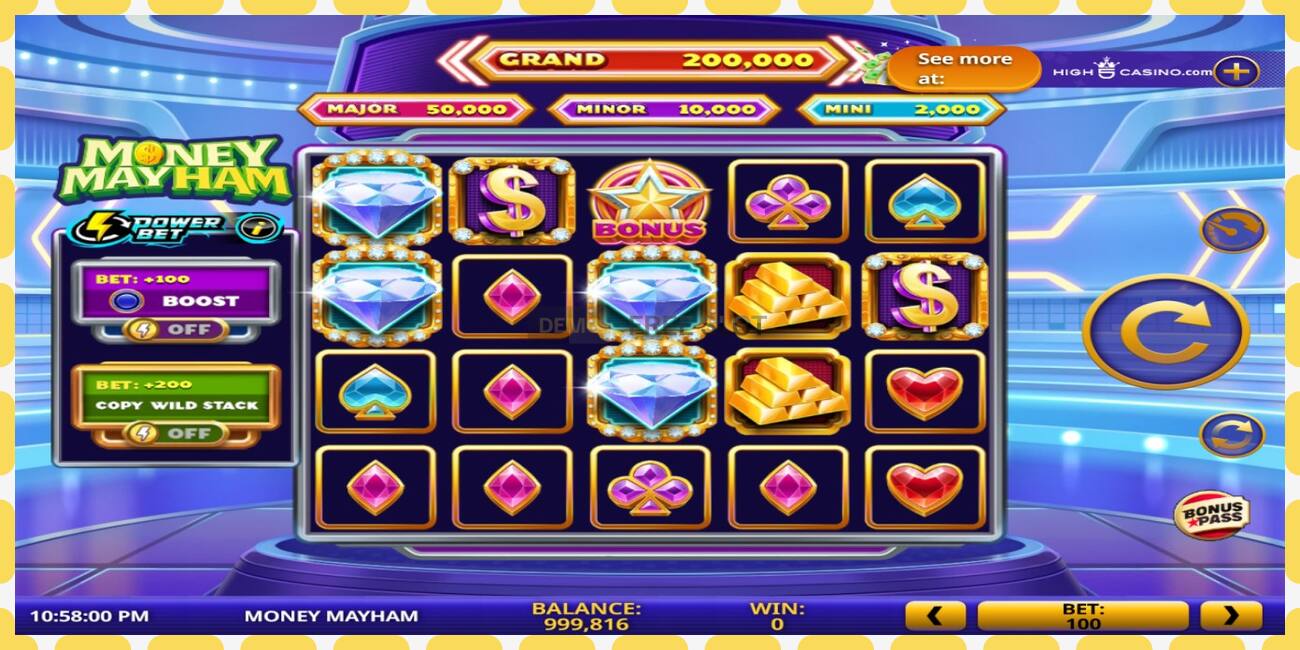 Demo slot Money Mayham free and without registration, picture - 1