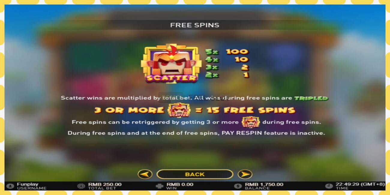 Demo slot Money Monkey free and without registration, picture - 1