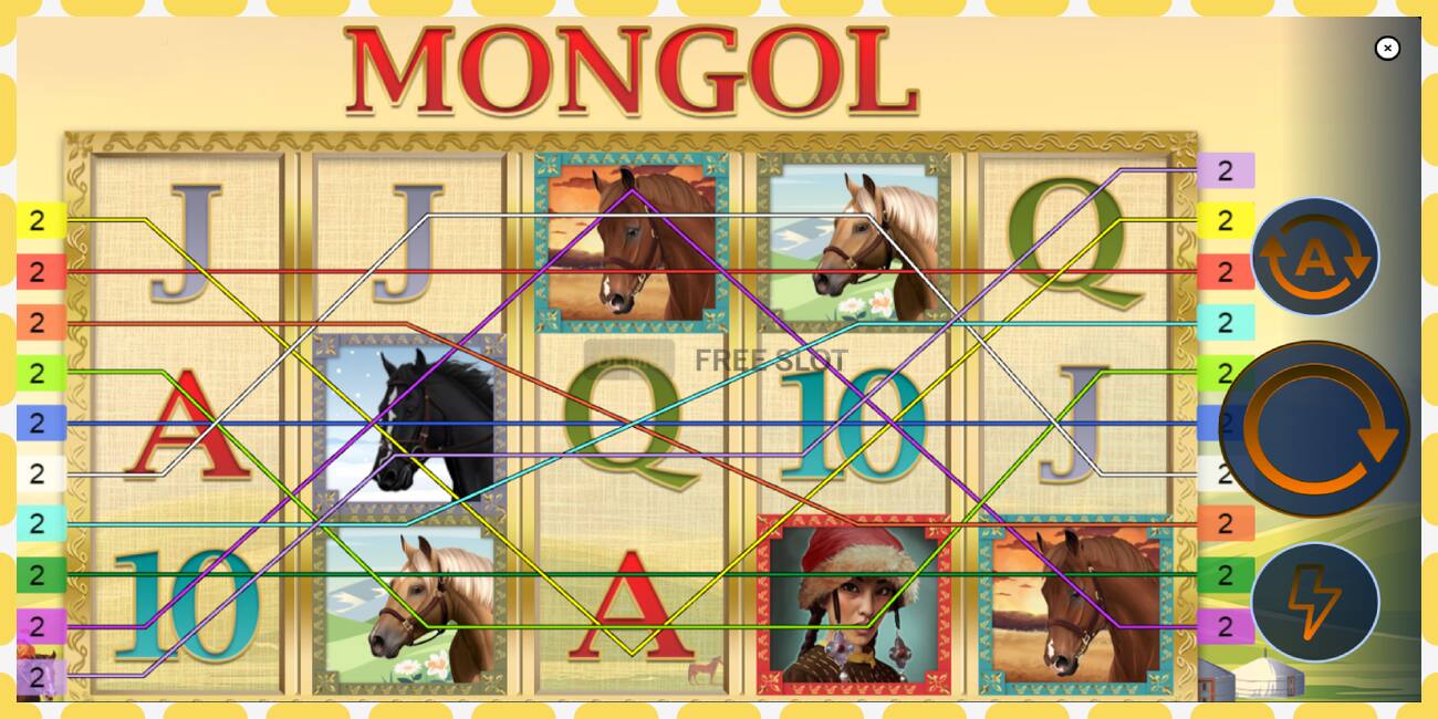 Demo slot Mongol gratis och utan registrering, bild - 1