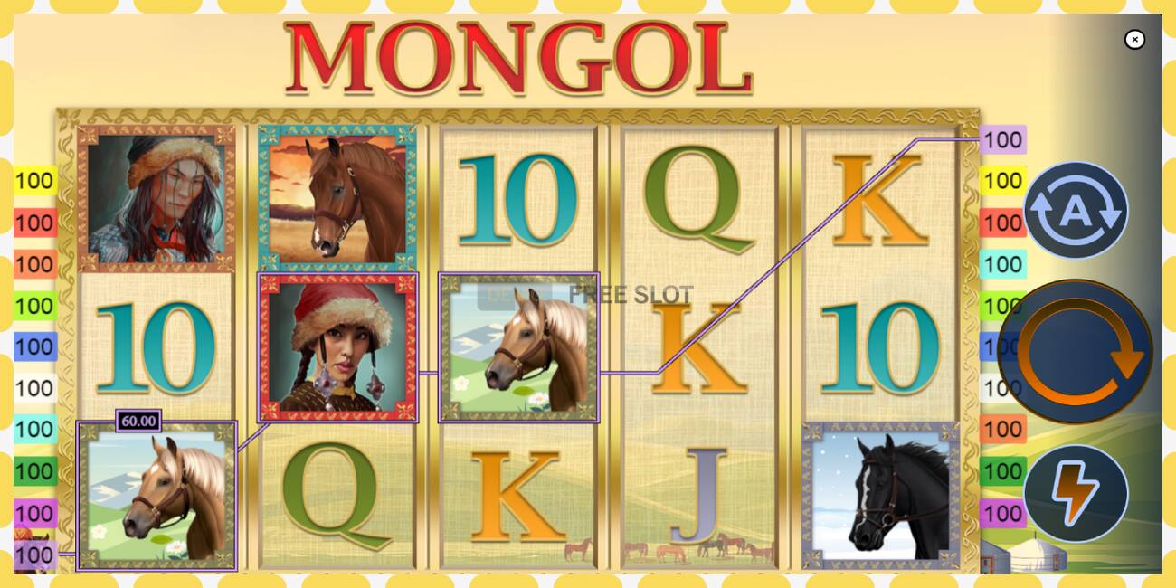 Demo slot Mongol gratis och utan registrering, bild - 1