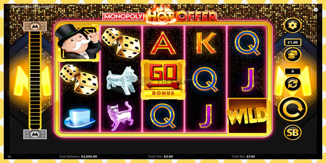 Demo slot Monopoly Hot Offer free and without registration, picture - 1