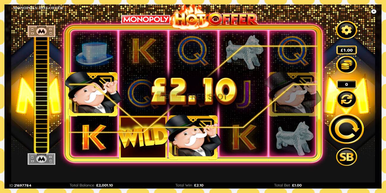 Demo slot Monopoly Hot Offer free and without registration, picture - 1