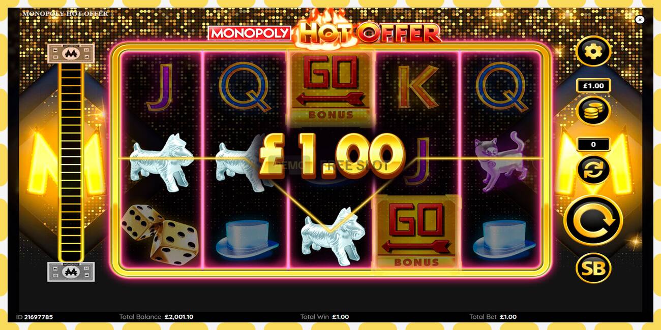 Demo slot Monopoly Hot Offer free and without registration, picture - 1