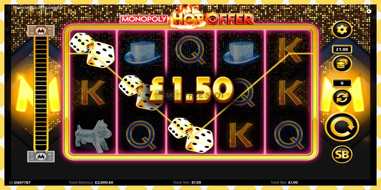 Demo slot Monopoly Hot Offer free and without registration, picture - 1