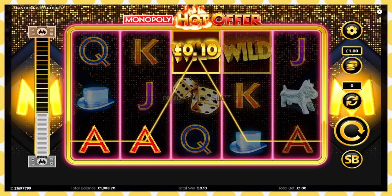 Demo slot Monopoly Hot Offer free and without registration, picture - 1