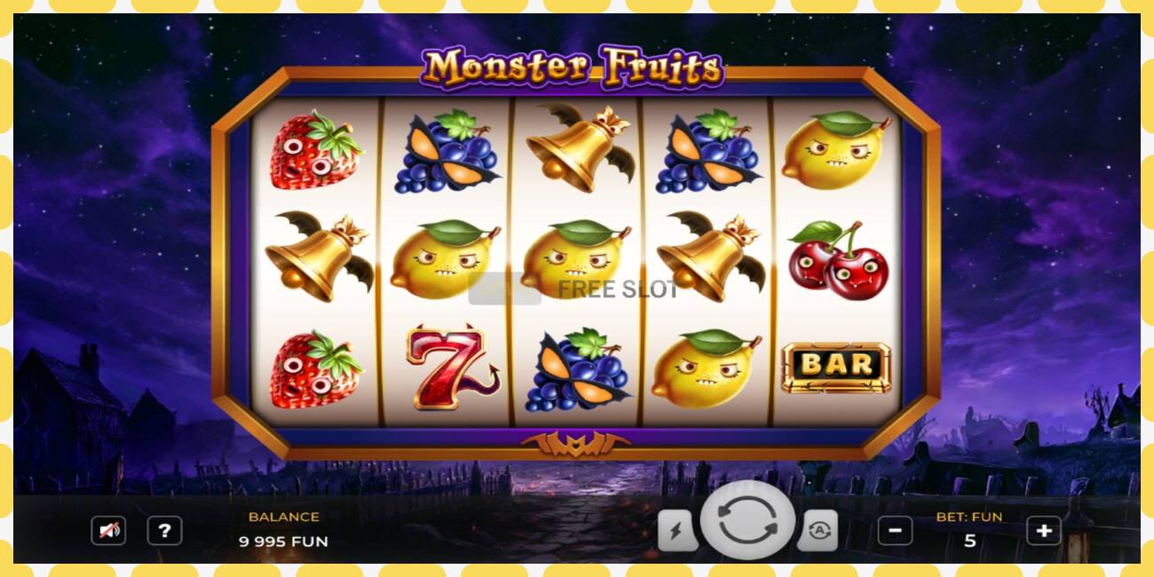 Demo slot Monster Fruits free and without registration, picture - 1