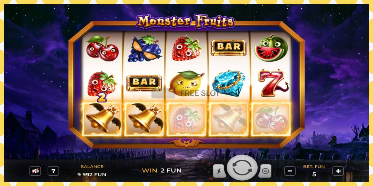 Demo slot Monster Fruits free and without registration, picture - 1