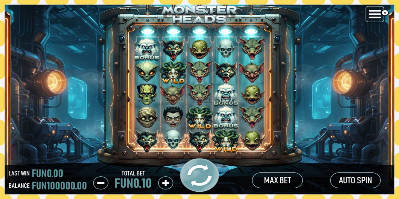 Demo slot Monster Heads free and without registration, picture - 1