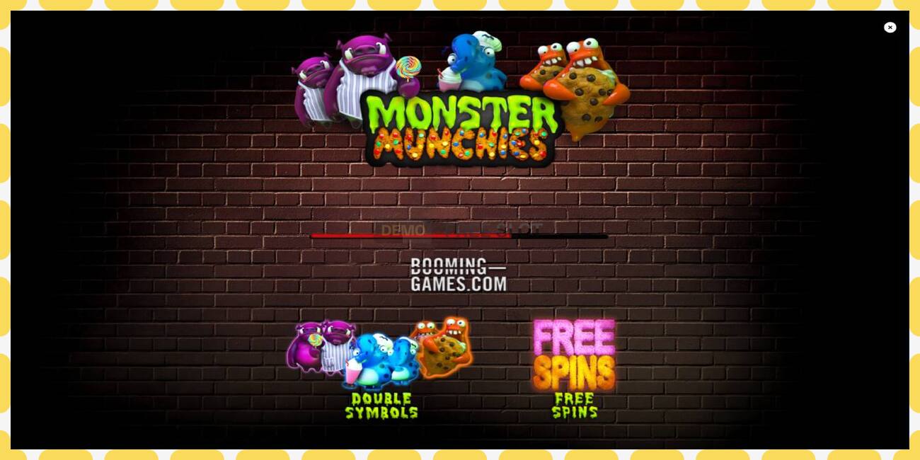 Demo slot Monster Munchies free and without registration, picture - 1